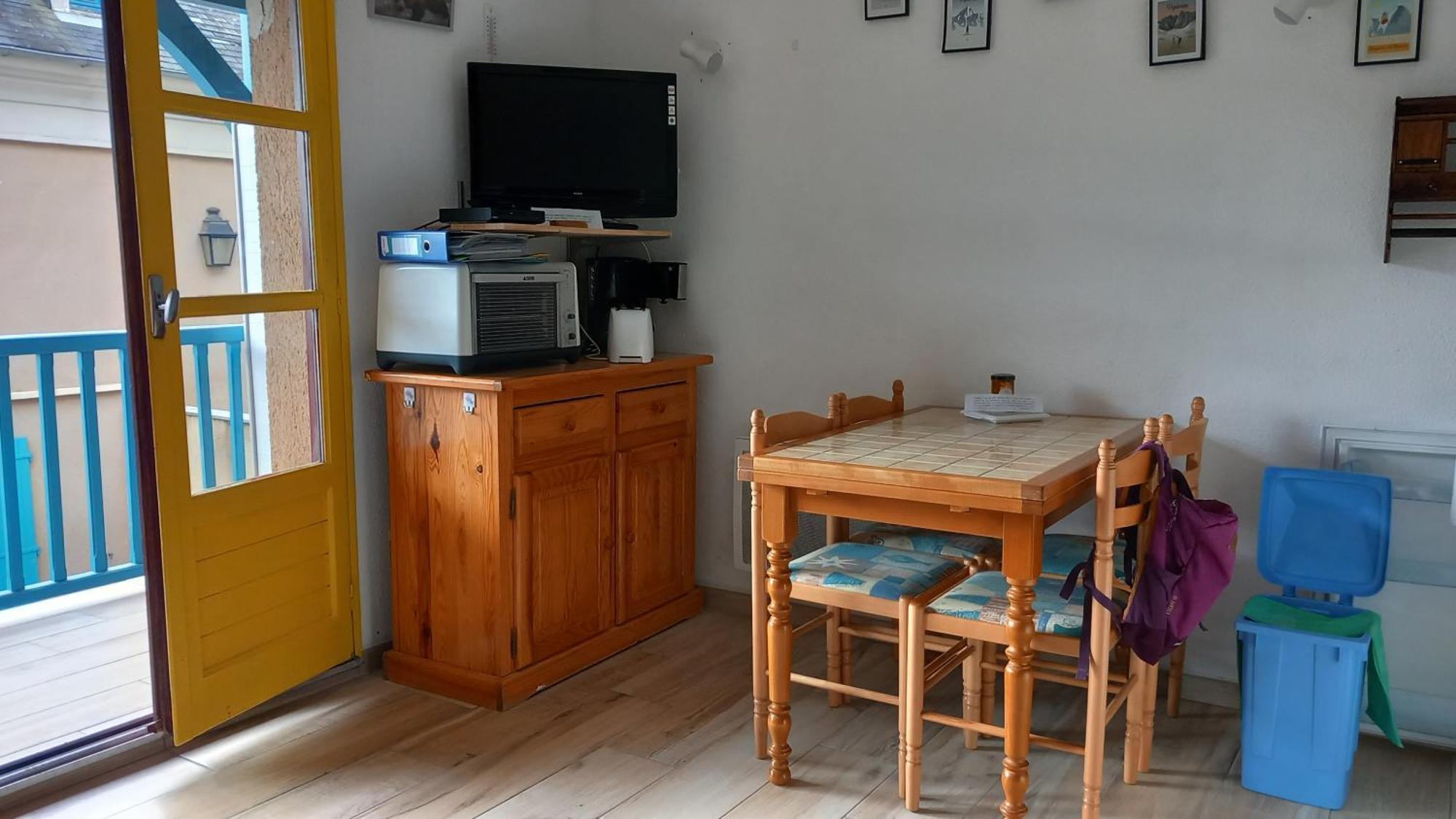 Joli Studio Avec Balcon Donnant Sur La Montagne Sainte-Marie-de-Campan Kültér fotó